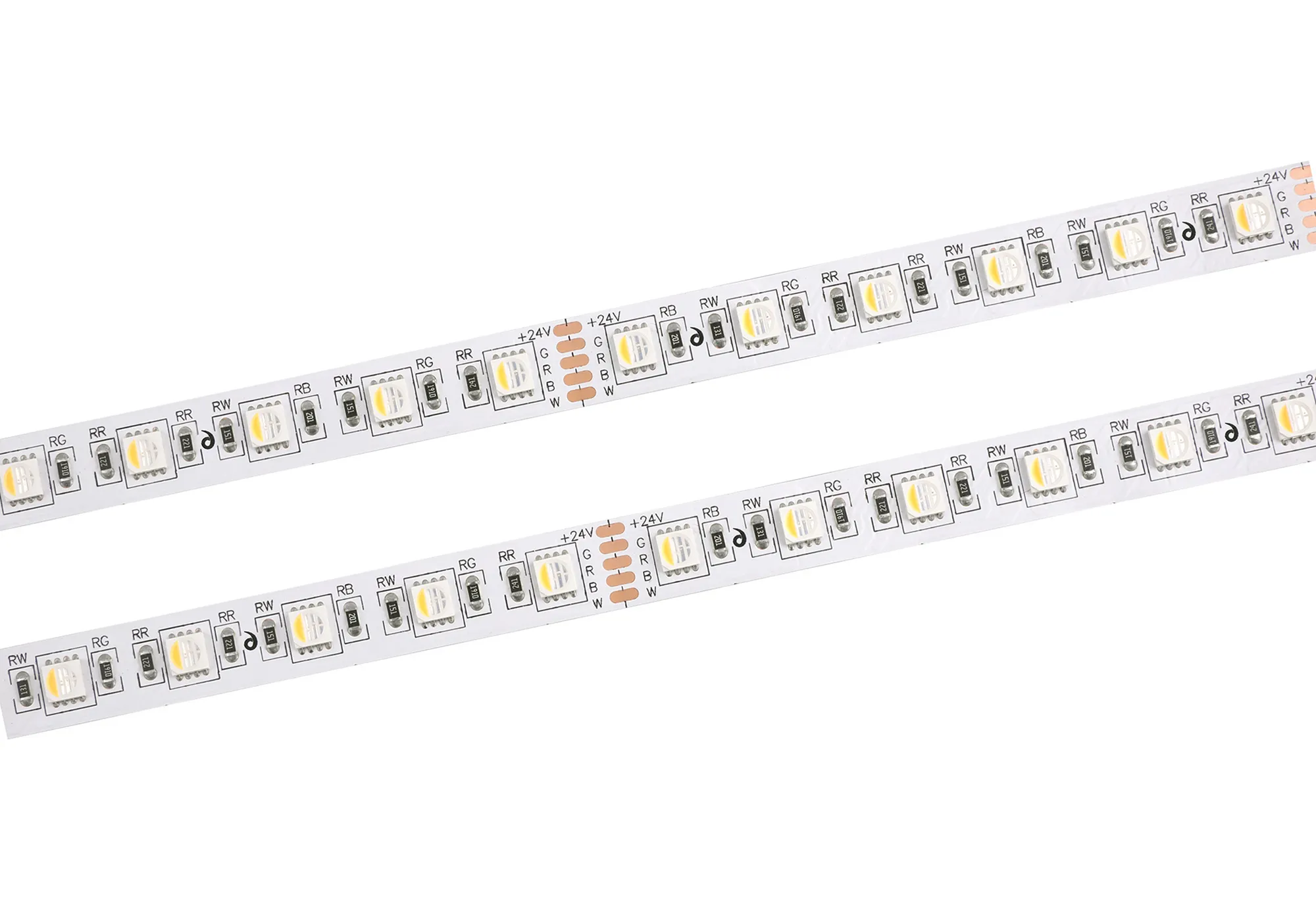 Axios Pro 24V IP20 15W/m 5050 60LED/m RGB/6500K Strip Lighting Dlux IP20 Strip